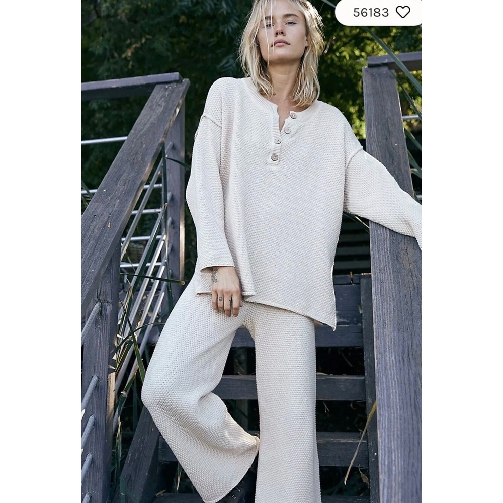 Free People Hailee Sweater Set Size Small Excellent Condition Worn Once